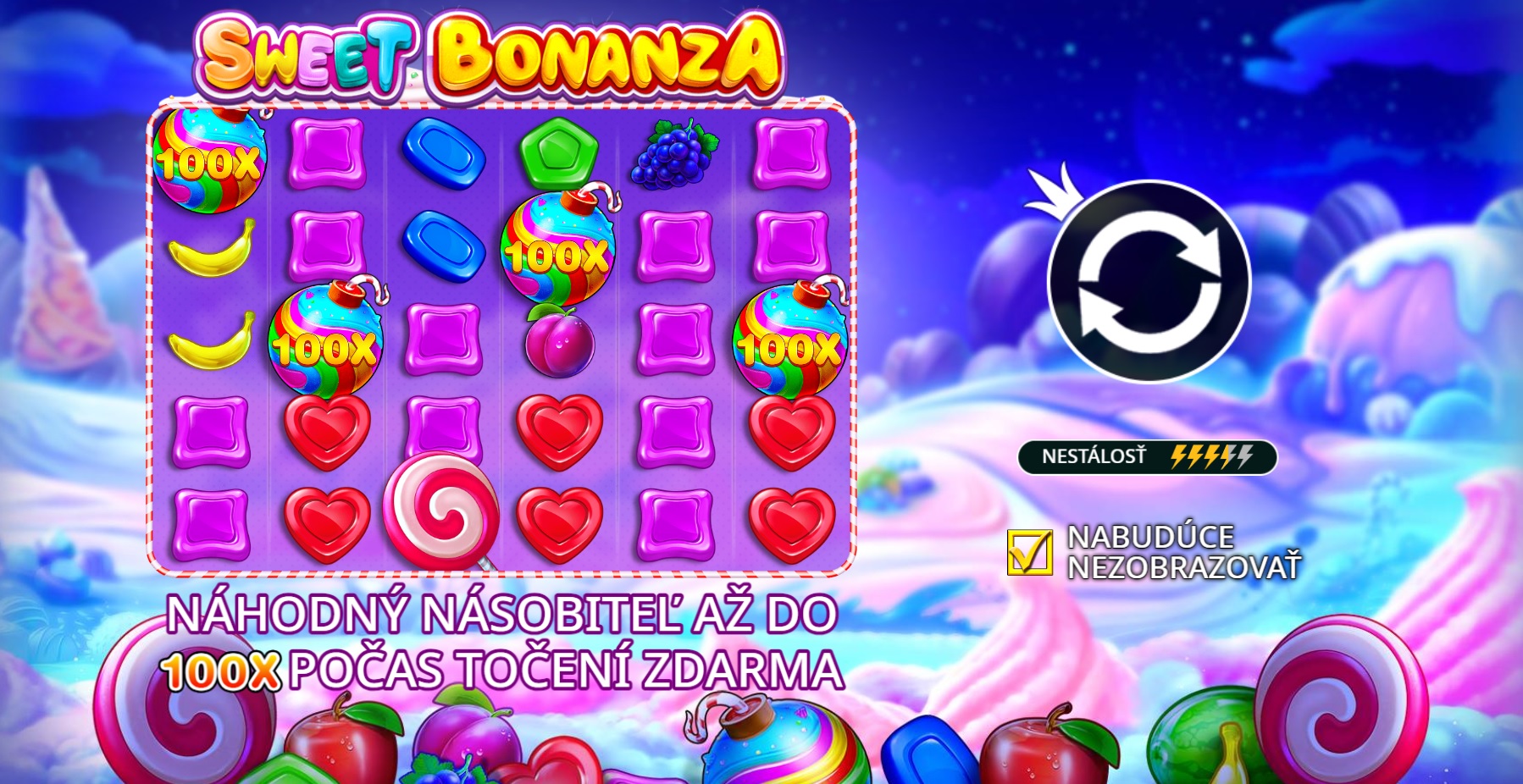 Sweet Bonanza Slot Recenzie