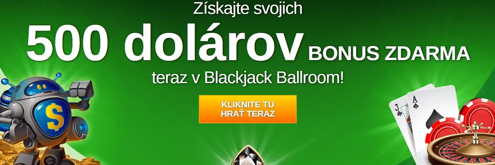 Blackjack Ballroom Casino Bonusy